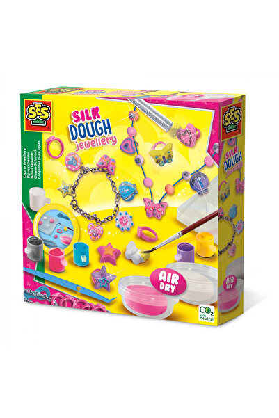 SES Creative Set creativ pentru copii - Creez bijuterii din plastilină