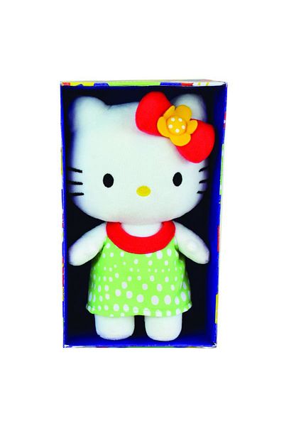 Jemını Jucarie Plus 20cm Hello Kitty - Rochita Verde
