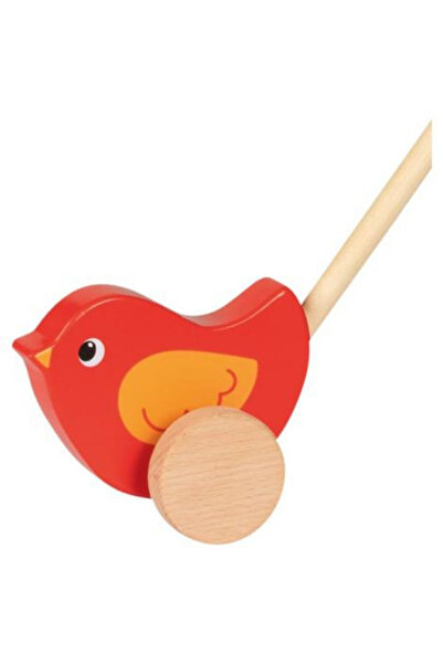 Goki Jucărie drăguță pentru împingere cu pasăre