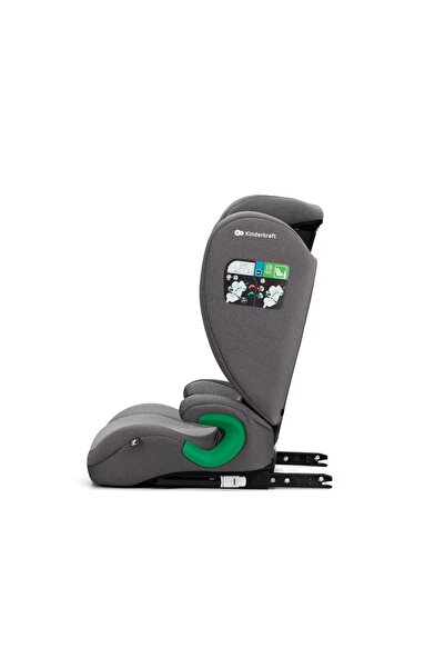 Kinderkraft Scaun Auto Junior Fix2 I-size, 100-150 Cm, Rocket Grey