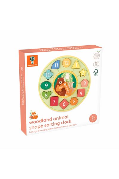 Orange Tree Toys Ρολόι ταξινόμησης,