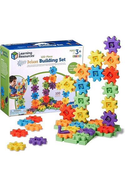 Learning Resources Gears! Gears! Gears! ® Construction Set For Beginners
