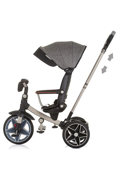 Chipolino Tricycle with canopy and reversible seat Chipolino Derby granite