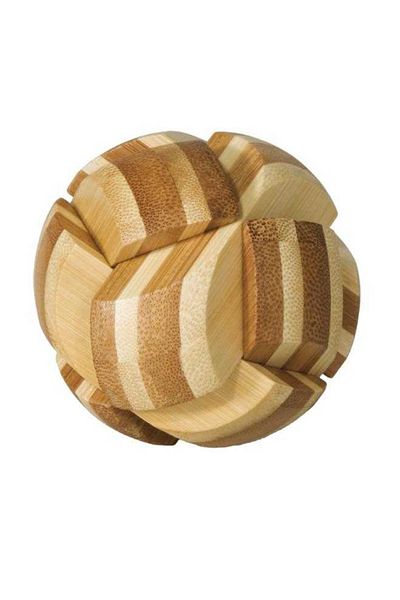 Fridolin Wooden IQ Logic Game Bamboo Ball