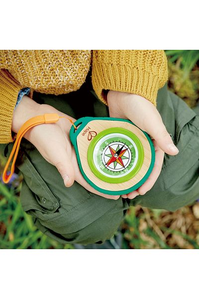 Hape Bamboo Toy - Compass