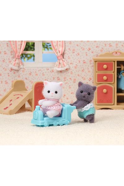 Epoch Φιγούρες Sylvanian Families - Δίδυμα Γατάκια Περσίας