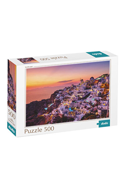 dodotoys Puzzle Oia Village, Grecia, 500 Piese