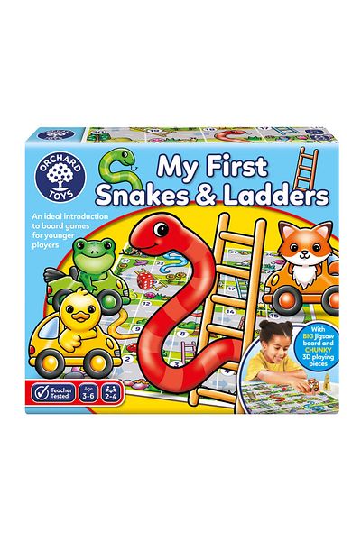Orchard Toys Orchard My First Snakes And Ladders
