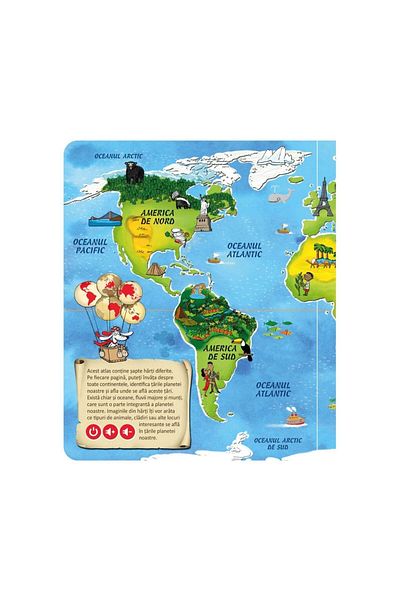Raspundel Istetel , Carte interactivă, Atlasul Mondial