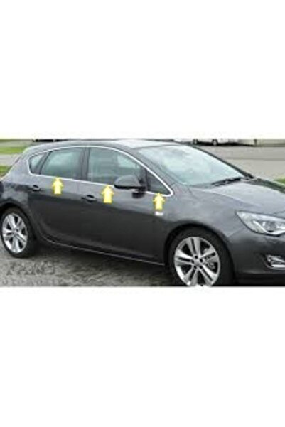 Opel Astra J Krom Cam Çıtası 6 Prç. 2010-2015 (hb)