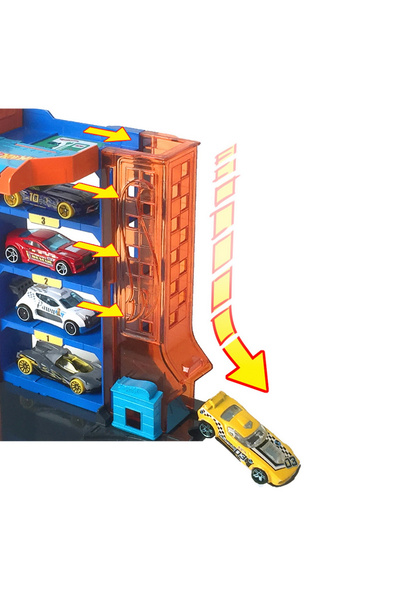 mattel Parkování Hot Wheels City