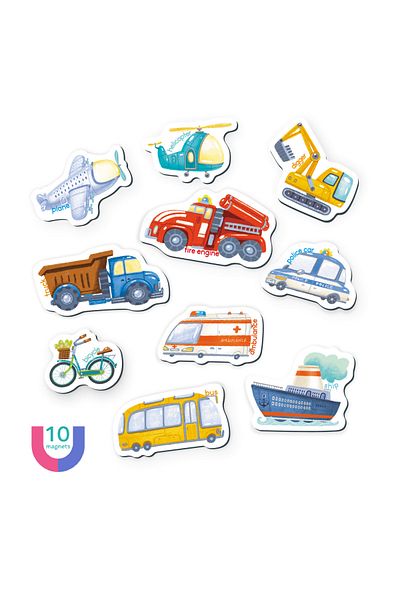 Dodo Magnetic Set - Learn Means of Transport in English