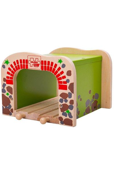 BIGJIGS Toys Tunel Dublu