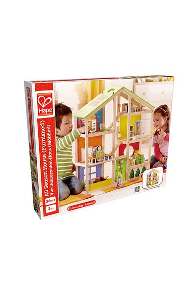 Hape Wooden Toy - Dollhouse Furnished Toy (36 PIECES)