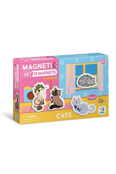 Dodo Magnet Set - Kittens - Innovative Toy For Little Explorers