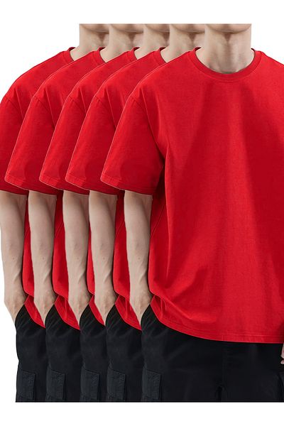 uyguntarz Unisex Basic Model 5'll T-Shirt