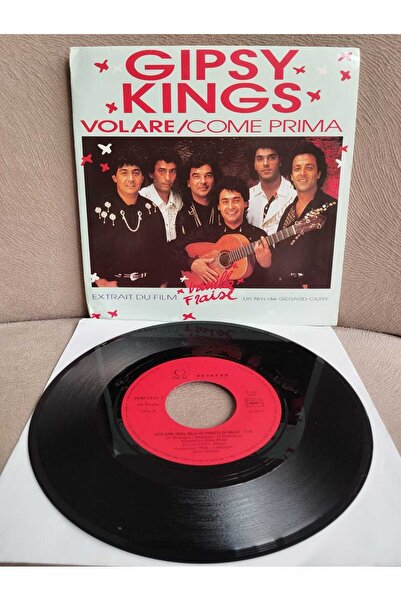 Plakperest Gipsy Kings –  Volare - 1989 Fransa Basım 45 lik Plak -2.el