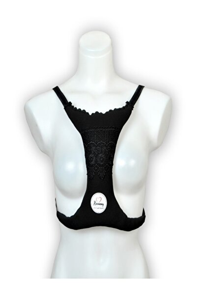 senmasy Göğüs Arası Dekolte Bölgesi Kırışıklık Önleyici  Yastık / SİYAH