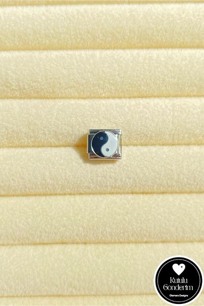 Diamara Designs 9mm Stainless Steel Jewelry with Figured Charm and Box