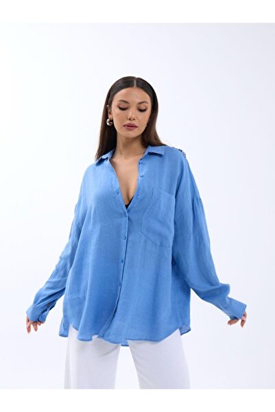 My Reality Fashion    7399 Shirt-Blue