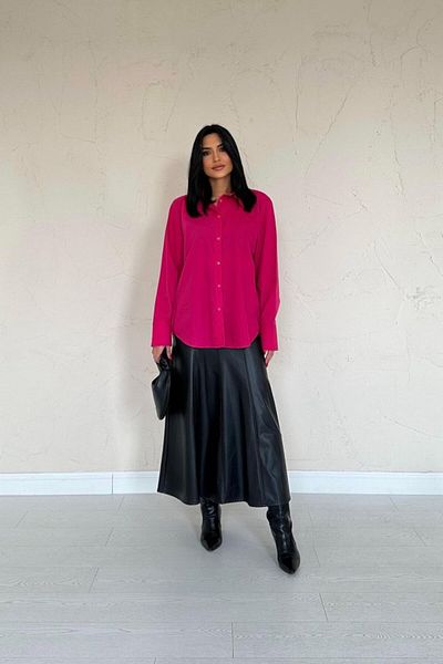 Simala Fuchsia Poplin Shirt