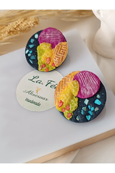 La fee aksesuar '' Summer Night'' &'' Summer Night'' Vincent Van Gogh Handmad...