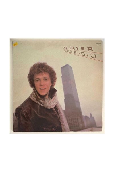 Plakevi İzmir Leo Sayer World Radio Lp Plak (Orjinal 1982 Alman Fransa Baskı)