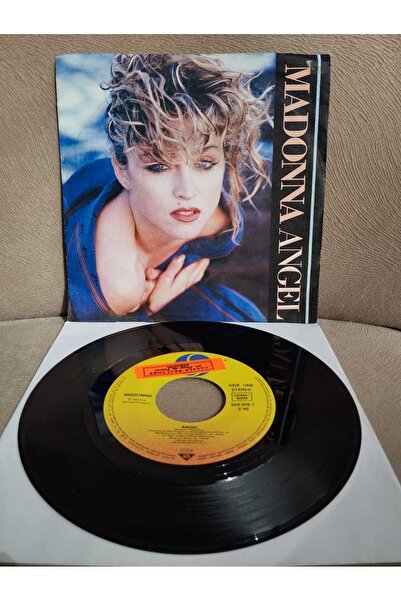 Plakperest Madonna –  Angel  - 1985 Almanya Basım 45lik Plak -2.el