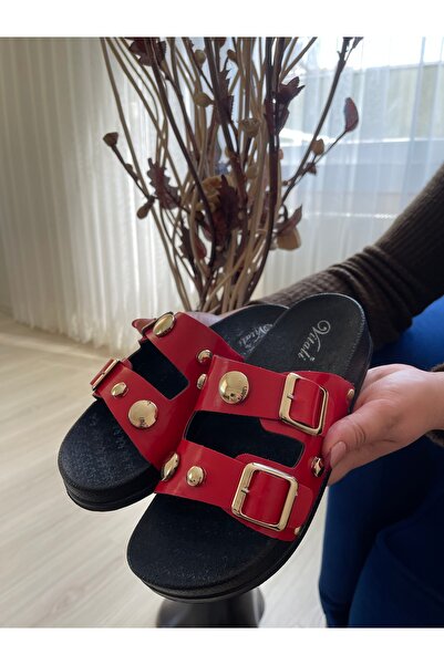 Hızlı Al Slippers .Soft Sole Adjustable Buckle Women's Slippers