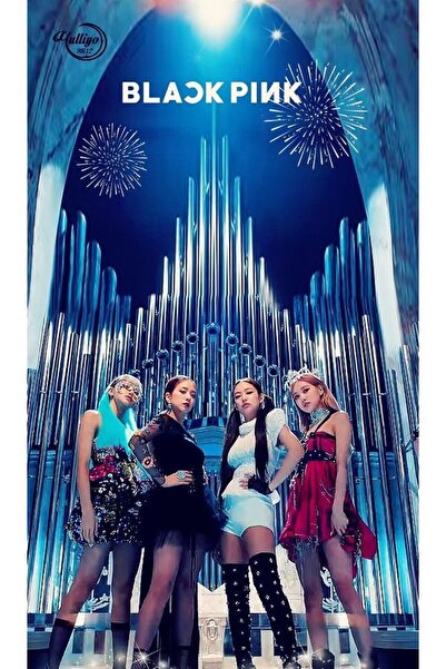 Sticksy KPOP- Blackpink Duvar Posteri - Çerçevesiz Poster Kağıt Afiş HD Baskı