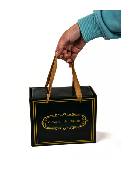 MUKKO HOME Luxury Marble Patterned Mr & Mrs Set of 2 Porcelain Mugs, 400 ml and Gift Box.