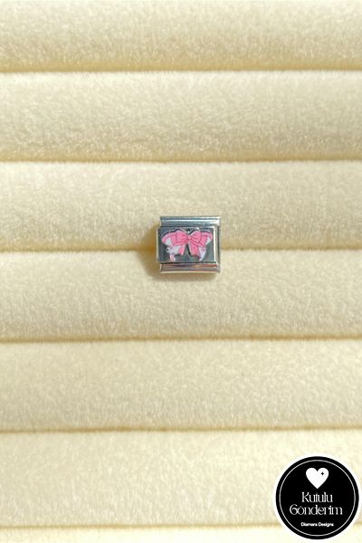 Diamara Designs 9mm Stainless Steel Jewelry with Figured Charm and Box