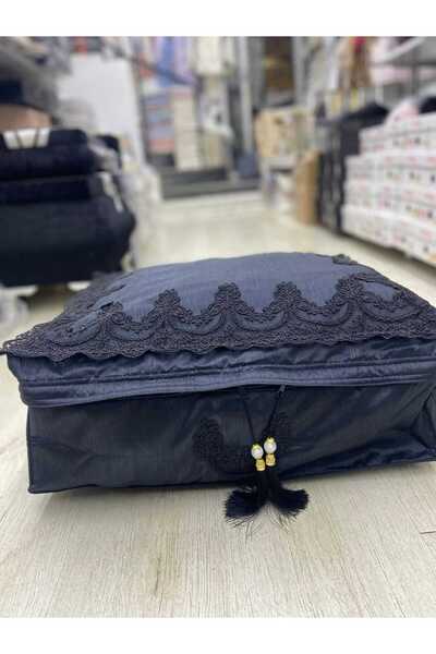 HMZ TEKSTİL ÇEYİZLİK BOHÇALIK ÖZEL TASARIM GÜPÜRLÜ OSMANLI İPEĞİ ŞANTUK KUMAŞ ORTA BOY HURÇ BOHÇA