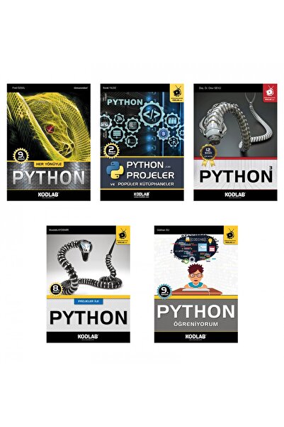 Kodlab Yayın Dağıtım İLERİ SEVİYE PYTHON SETİ