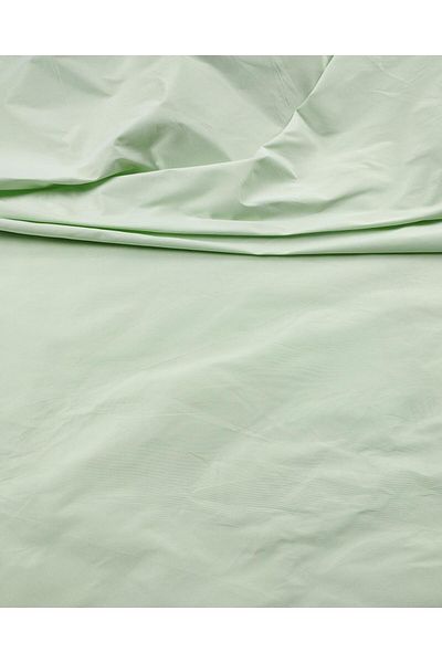 Kumaş Parça Tafetta Woven σε πράσινο χρώμα μέντας (Πλάτος 145 cm x Μήκος 260 cm)