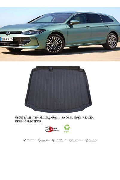 KoalaOtoTekstil VOLKSWAGEN PASSAT B9 VARIANT ÜST BAGAJ HAVUZU 2024+
