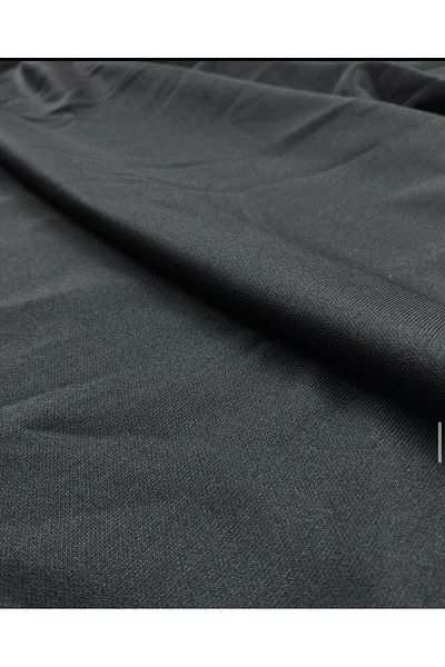 Kumaş Parça Interlock Jersey σε μαύρο χρώμα (Πλάτος 180 cm x Μήκος 85 cm)