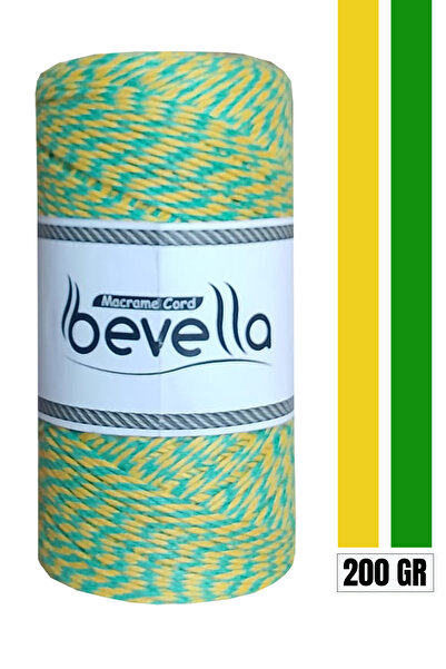 Bevella Macrame Cord حبل تغليف الهدايا، 200 جرام من حبل Martenitska، حبل مجوه...