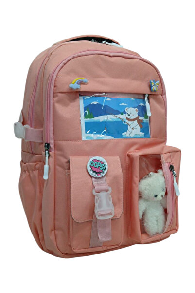ROWAN ÇANTA Шкільний рюкзак для дівчаток у корейському стилі з 2 відділеннями...