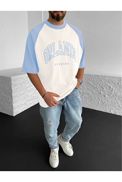 NoVibe Μπλουζάκι Unisex με στάμπα Orlando Florida σε μεγάλο μέγεθος