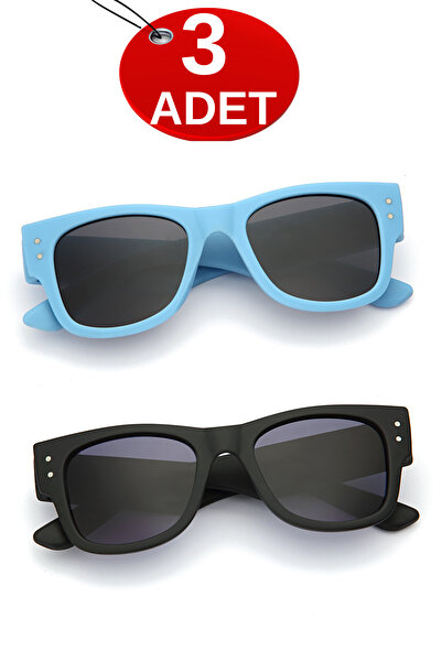 Zzla Super Set of 2 Uv400 Protected Children's Sunglasses with Colorful Box Gift