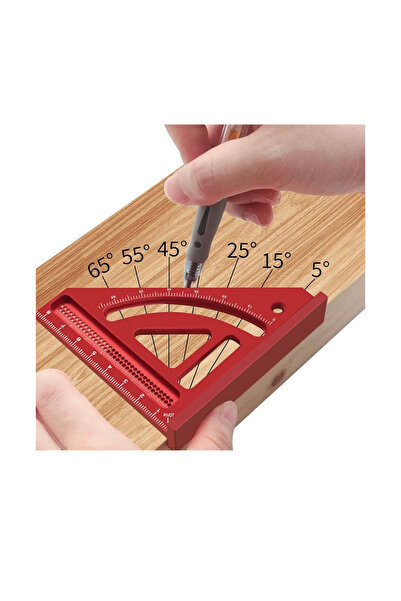 BGA Marangoz mimar Çok Açılı Ölçüm Cetveli,Ağaç İşleme İletken,Alüminyum Göny...