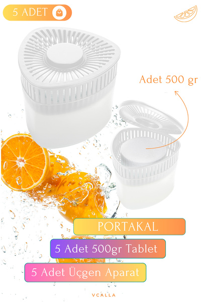 Saban Ev Tipi Nem Alıcı Set | Portakal Esanslı | 5 Aparat 5 Tablet | Rutubet ...