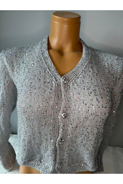 AROHA butik pullu hırka