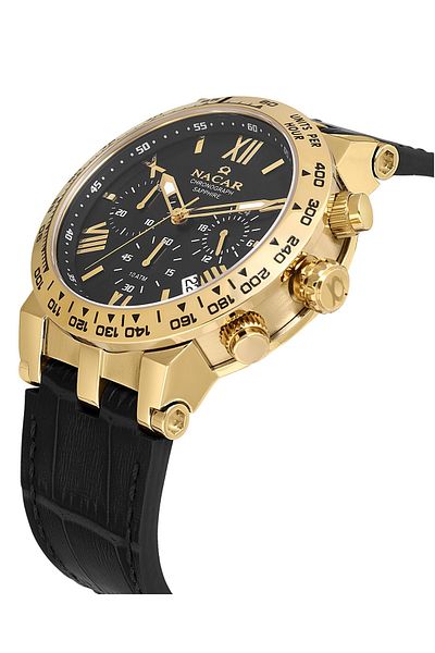 Nacar Nc34-29B679-Dbl1 Chronograph Men's Wristwatch