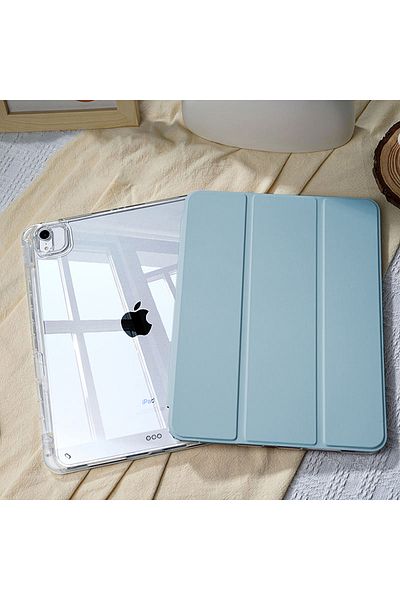 Choice جراب Pro 11 بوصة 2nd 3rd 4th بلون أزرق فاتح لجهاز iPad Air 11 2025، غطاء iPad من الجيل العاشر 11th A16 9th