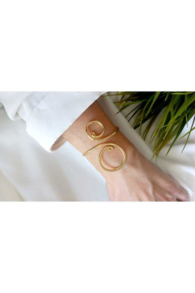 ZeynDesign Handmade Spiral Bracelet