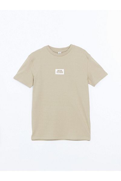 LC Waikiki Tricou pentru băieți LCW Kids Crew Neck Interlock