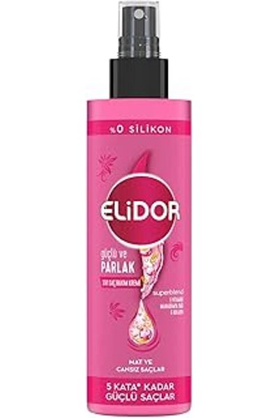 Mu Art Elidor Superblend Liquid Hair Care Cream Strong and Shiny Smoothing and Revitalizing Care (200
