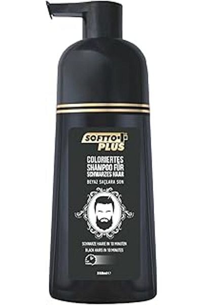 Mu Art Softto Plus Black Hair Shampoo Blackening Shampoo 350ml